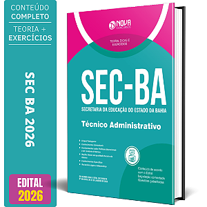 Apostila SEC BA 2026 - Técnico Administrativo em Nível Médio