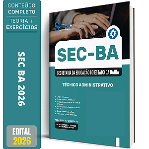 Apostila SEC BA 2026 - Técnico Administrativo em Nível Médio