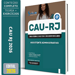 Apostila CAU RJ 2026 - Assistente Administrativo