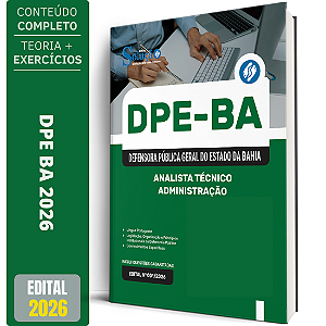 Apostila DPE BA 2026 - Analista Técnico - Administração