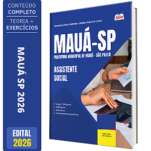 Apostila Concurso Mauá SP 2026 - Assistente Social