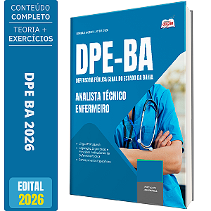 Apostila DPE BA 2026 - Analista Técnico - Enfermeiro