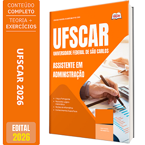 Apostila UFSCar 2026 - Assistente em Administração