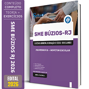 Apostila Prefeitura de Armação dos Búzios RJ 2026 - Professor II - Inspetor Escolar