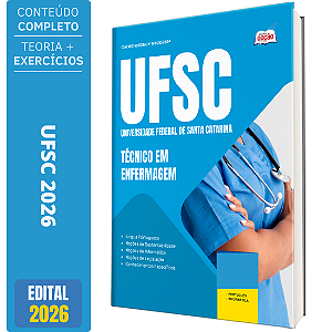 Apostila UFSC 2026 - Técnico em Enfermagem