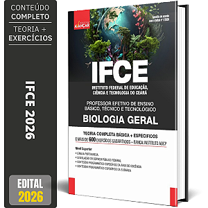 Apostila IFCE 2026 - Professor: Biologia Geral
