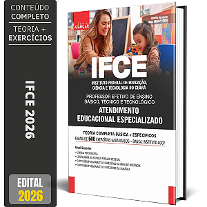 Apostila Ifce 2026 - Professor: Atendimento Educacional