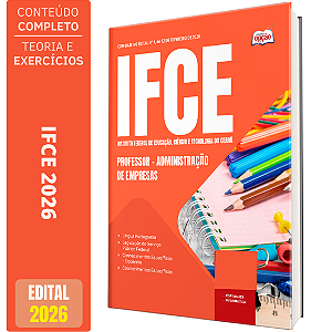 Apostila IFCE 2026 - Professor - Administração de Empresas