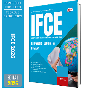 Apostila IFCE 2026 - Professor - Geografia Humana