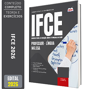 Apostila IFCE 2026 - Professor - Língua Inglesa