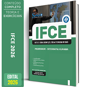 Apostila IFCE 2026 - Professor - Geografia Humana