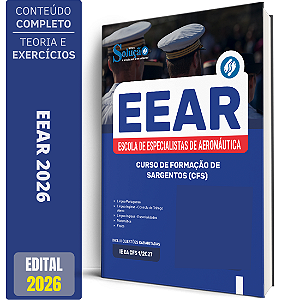 Apostila EEAR 2026 - Curso de Formação de Sargentos (CFS)