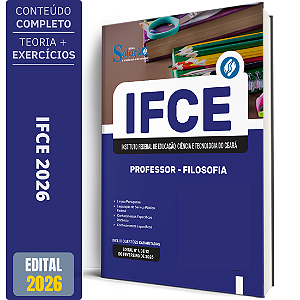 Apostila IFCE 2026 - Professor - Filosofia