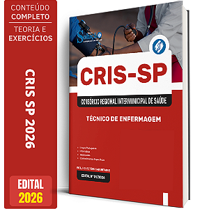 Apostila CRIS SP 2026 - Técnico de Enfermagem