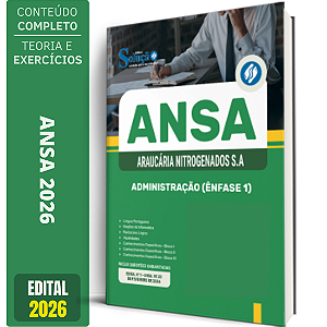 Apostila ANSA 2026 - Administração - Ênfase 1