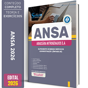 Apostila ANSA 2026 - Suprimento - Administração - Ênfase 28