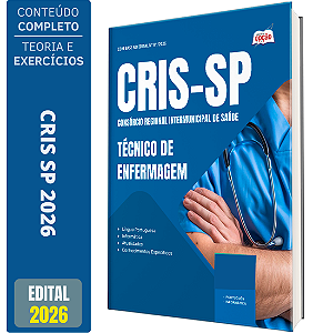 Apostila CRIS SP 2026 - Técnico de Enfermagem