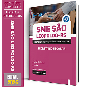 Apostila Prefeitura de São Leopoldo RS 2026 - Secretário Escolar