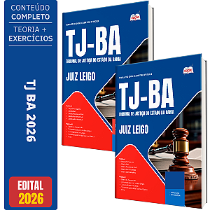 Apostila TJ BA 2026 - Juiz Leigo