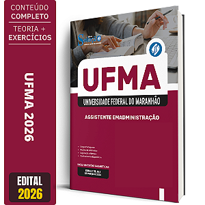 Apostila UFMA 2026 - Assistente em Administração 2026