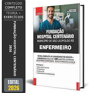 Apostila Enfermeiro - Fundação Hospital Centenário 2026