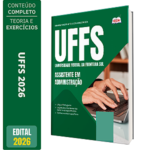 Apostila Opção UFFS 2026 - Assistente em Administração