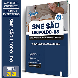 Apostila São Leopoldo Rs 2026 - Orientador Educacional