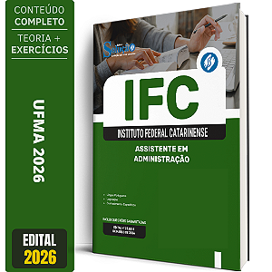 Apostila IFC 2026 - Assistente em Administração