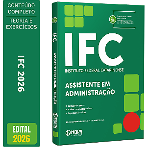 Apostila IFC 2026 - Assistente em Administração