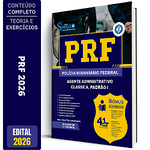 Apostila PRF 2026 - Agente Administrativo - Nível Médio