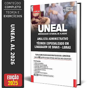 Apostila UNEAL - Analista Administrativo - Técnico Especializado em Linguagem de Sinais - Libras