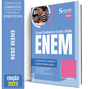 Apostila ENEM 2026 - Volume 1 - Linguagens, Códigos e suas Tecnologias