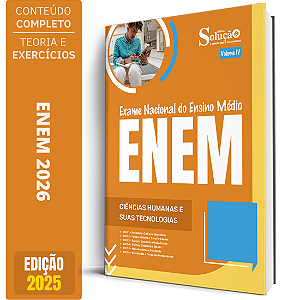Apostila ENEM 2026 - Volume 4 - Ciências Humanas e suas Tecnologias