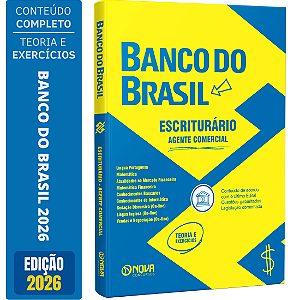 Apostila Banco do Brasil 2026 - Escriturário - Agente Comercial