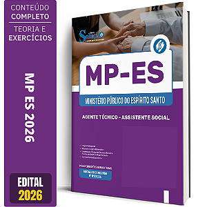 Apostila MP ES 2026 - Agente Técnico - Assistente Social
