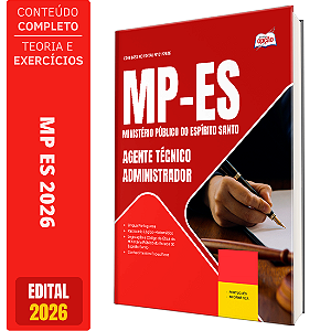 Apostila MP ES 2026 - Agente Técnico - Administrador