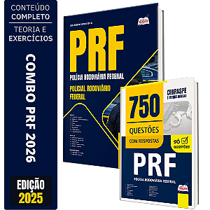 Kit PRF 2026 - Policial Rodoviario Federal