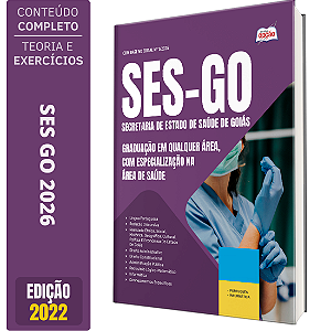 Apostila SES GO 2026 - Categoria 3: Graduação em qualquer área