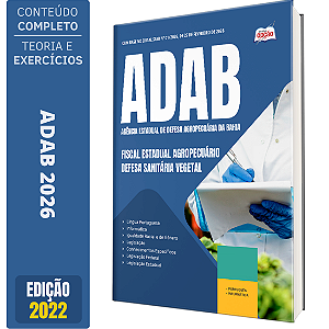 Apostila ADAB 2026 - Fiscal Estadual Agropecuário - Defesa Sanitária Vegetal