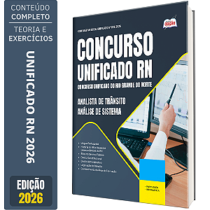 Apostila Unificado RN 2026 - Analista de Trânsito - Análise de Sistemas