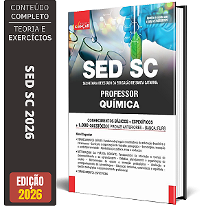 Apostila SED SC Professor - Química