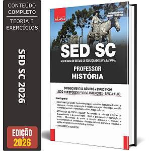 Apostila SED SC Professor - História