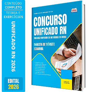Apostila Unificado RN 2026 Analista de Trânsito - Economia