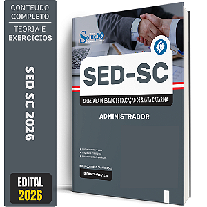 Apostila SED SC 2026 - Administrador