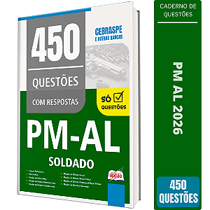 Caderno de Questões PM AL 2026 - Soldado