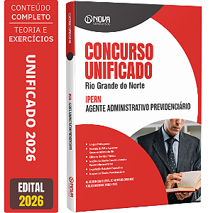 Apostila Unificado RN 2026 - Agente Administrativo Previdenciário
