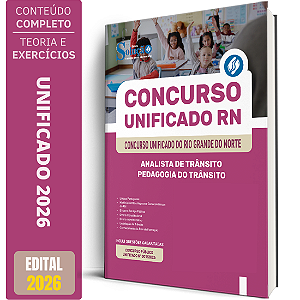 Apostila Unificado RN 2026 Analista de Trânsito - Pedagogia do Trânsito