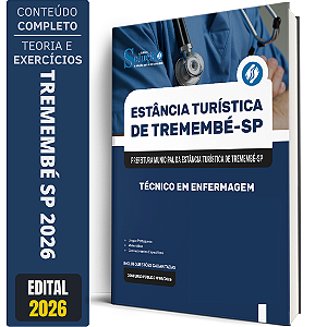 Apostila Prefeitura de Tremembé SP 2026 - Técnico em Enfermagem