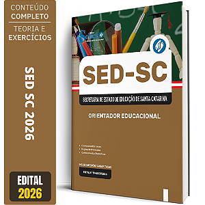 Apostila SED SC 2026 - Orientador Educacional