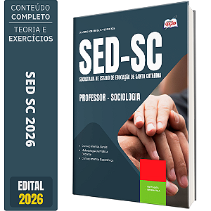 Apostila SED SC 2026 Professor - Sociologia